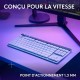 Блутут клавиатура Logitech G515 Бял