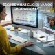Клавиатура с мишка Logitech 920-012596 Бял испански QWERTY