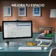 Клавиатура с мишка Logitech 920-012596 Бял испански QWERTY