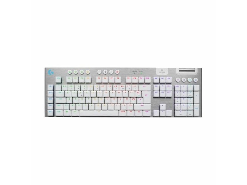 Безжична клавиатура Logitech G915 X Бял AZERTY