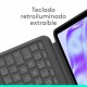 Универсален калъф за таблет и клавиатура Logitech 920-012667 Графит QWERTY