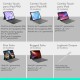 Универсален калъф за таблет и клавиатура Logitech 920-012667 Графит QWERTY