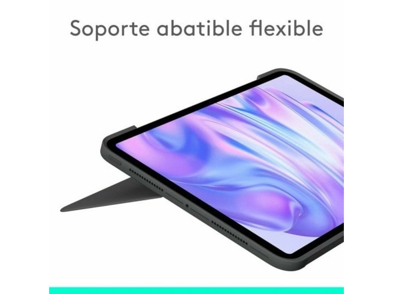 Универсален калъф за таблет и клавиатура Logitech 920-012772 Графит QWERTY
