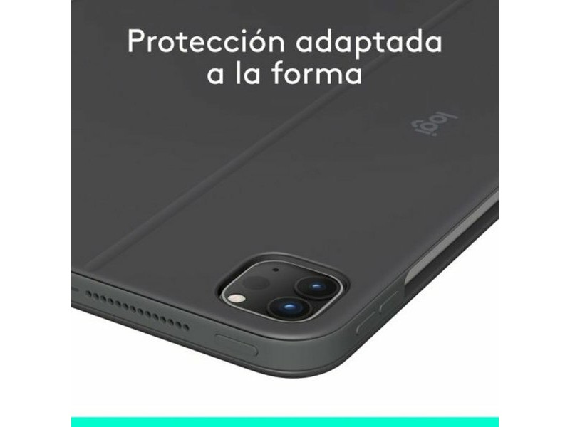 Универсален калъф за таблет и клавиатура Logitech 920-012772 Графит QWERTY