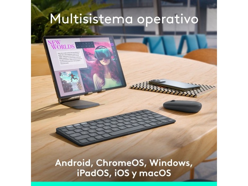 Клавиатура Logitech 920-012973 Графит испански QWERTY