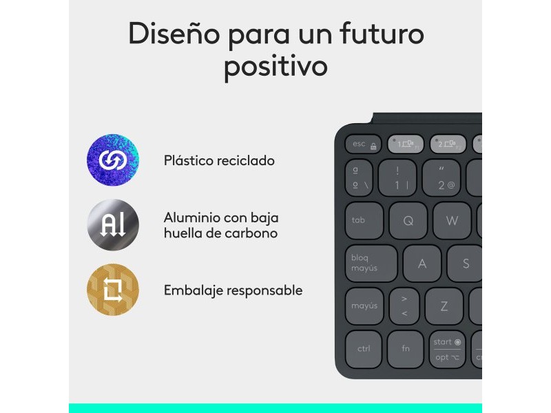 Клавиатура Logitech 920-012973 Графит испански QWERTY