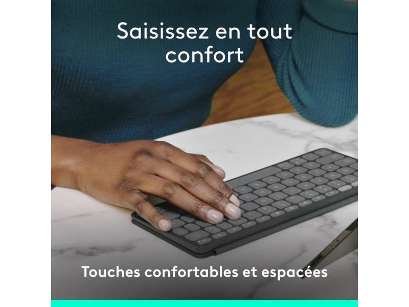 Калъф за iPad и клавиатура Logitech Keys-to-Go 2
