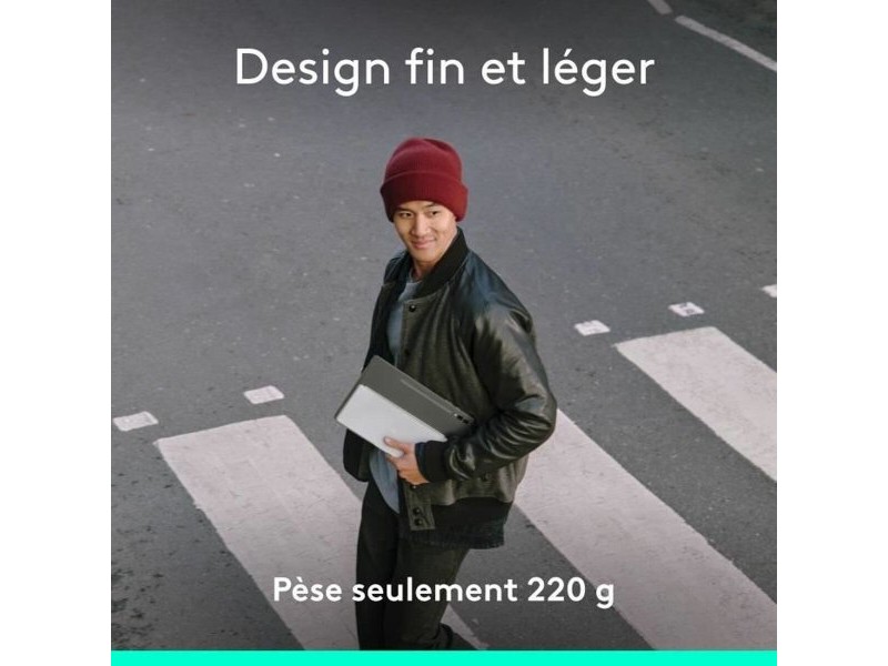 Калъф за iPad и клавиатура Logitech Keys-to-Go 2