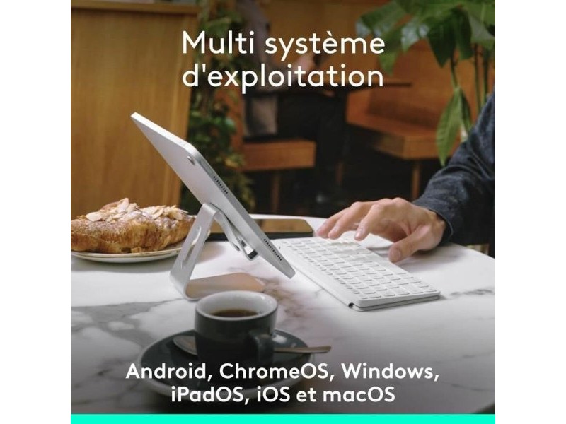 Калъф за iPad и клавиатура Logitech Keys-to-Go 2