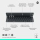 Блутут клавиатура Logitech 920-013010 Графит