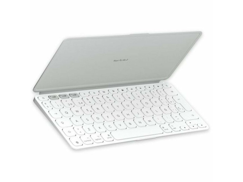 Блутут клавиатура Logitech 920-013011 Испанска Qwerty Сив Бял/Сив