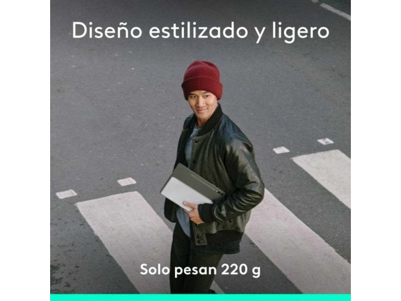 Блутут клавиатура Logitech 920-013011 Испанска Qwerty Сив Бял/Сив