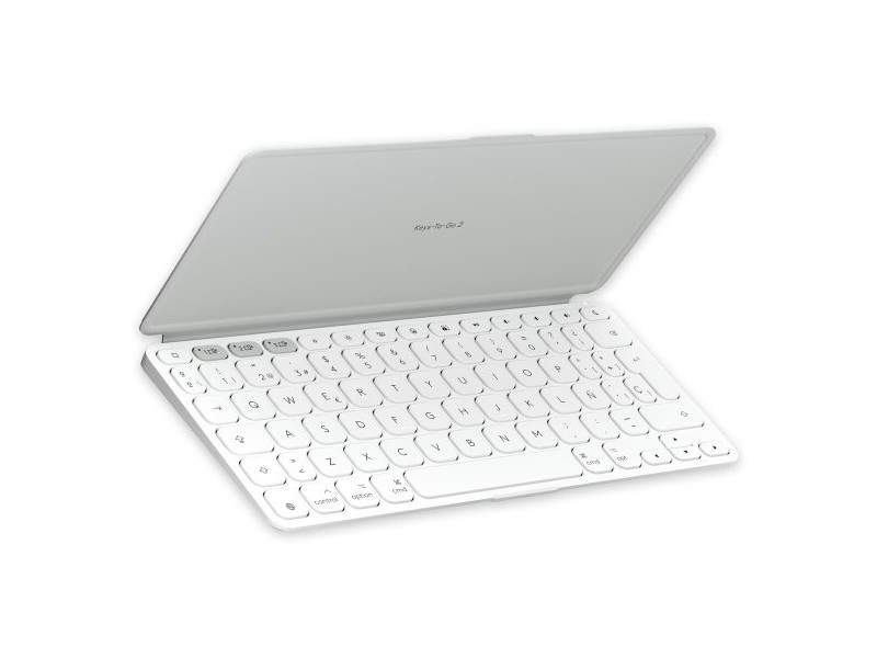 Блутут клавиатура Logitech 920-013011 Испанска Qwerty Сив Бял/Сив