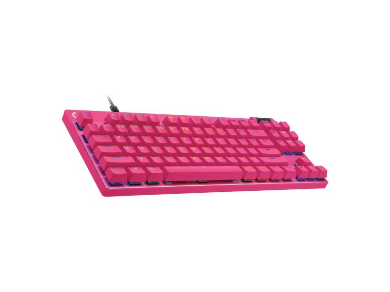 Клавиатура с мишка Logitech 920-013249 Розов Azerty френски
