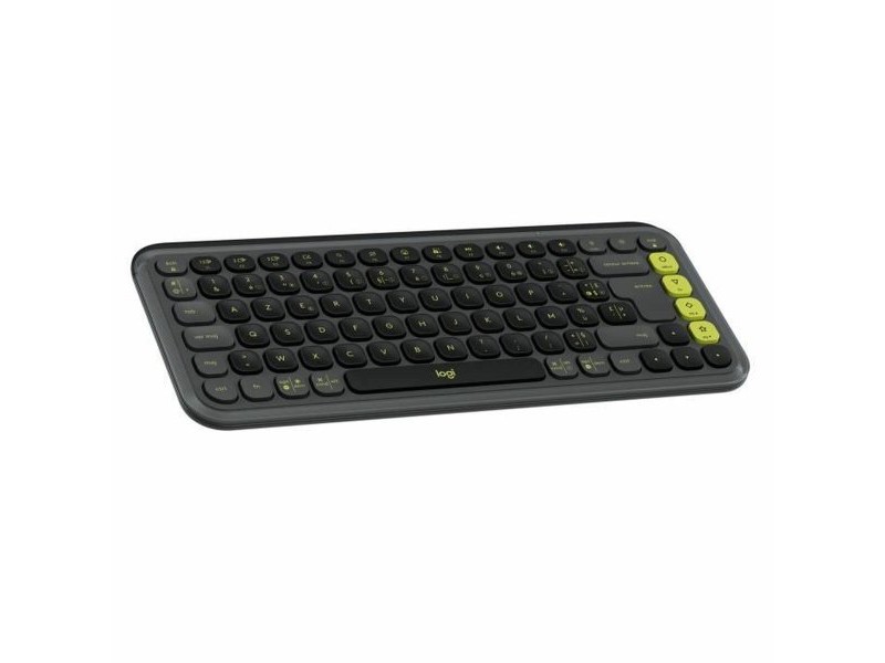 Безжична клавиатура Logitech Pop Icon Keys Тъмно сив AZERTY