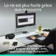 Безжична клавиатура Logitech Pop Icon Keys Тъмно сив AZERTY