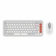 Клавиатура с мишка Logitech 920-013110 Бял френски Azerty френски