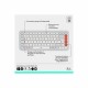Клавиатура с мишка Logitech 920-013110 Бял френски Azerty френски