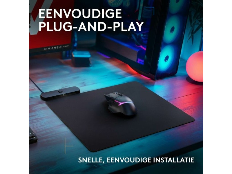 Нехлъзгаща се постелка Logitech Черен