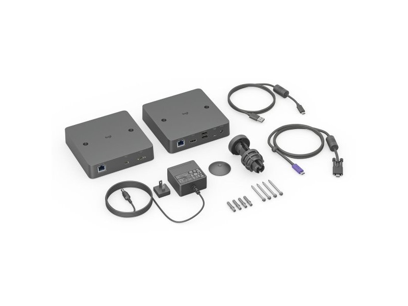 USB извод Logitech 952-000199 Черен