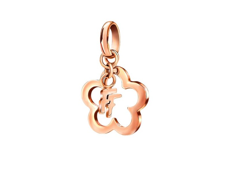 Дамска огърлица Folli Follie 1P13T002R Златен 2 cm