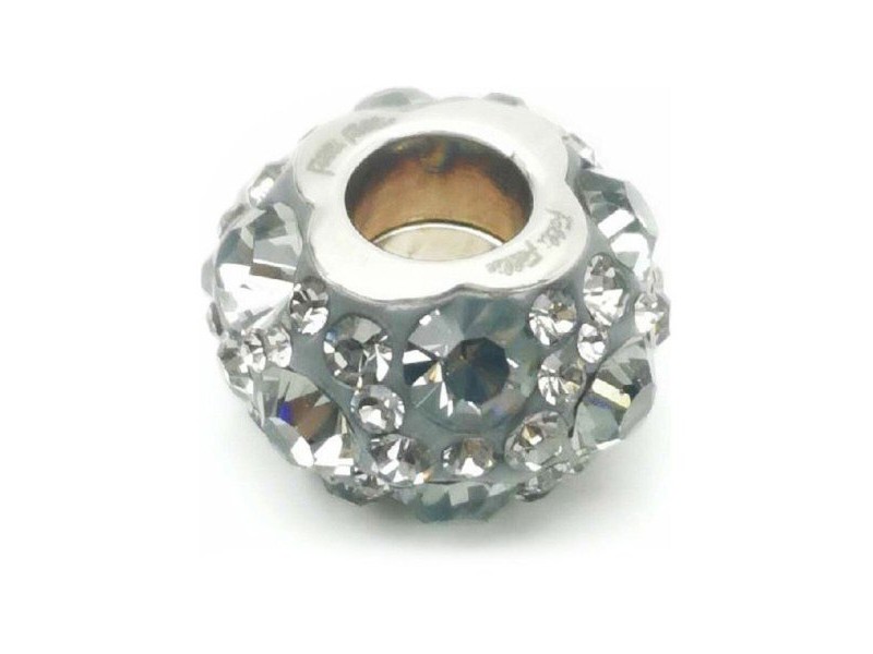Дамска огърлица Folli Follie 3P13T019RC Сив (1 cm)