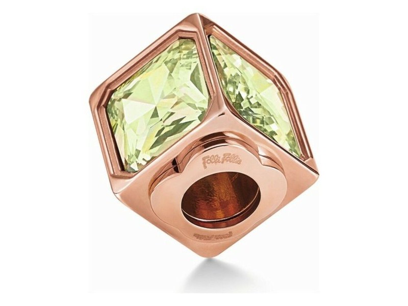 Дамска огърлица Folli Follie 3P16T008RCE Зелен (1 cm)