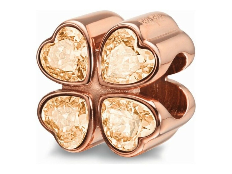 Дамска огърлица Folli Follie 3P16T009RS Розово злато (1 cm)