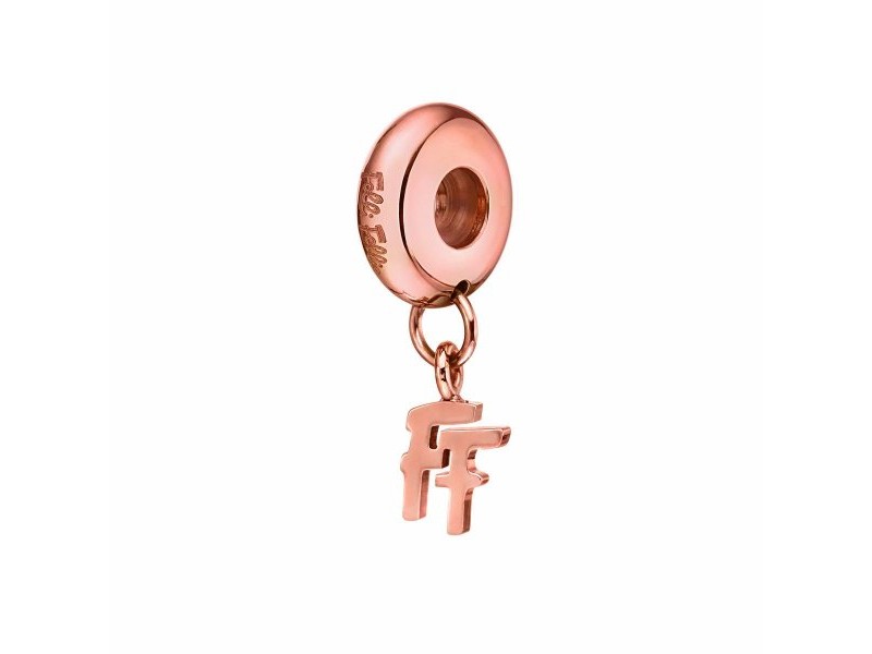 Дамска огърлица Folli Follie 1P16T011R Златен 1 cm