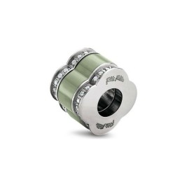 Дамска огърлица Folli Follie 3P16F003EC Зелен (1 cm)