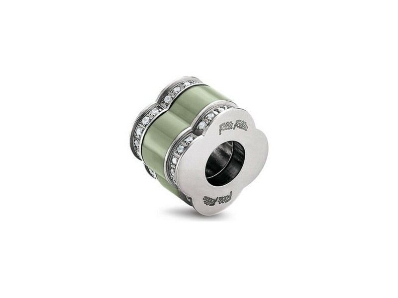 Дамска огърлица Folli Follie 3P16F003EC Зелен (1 cm) Дамска огърлица Folli Follie 3P16F003EC Зелен (1 cm)