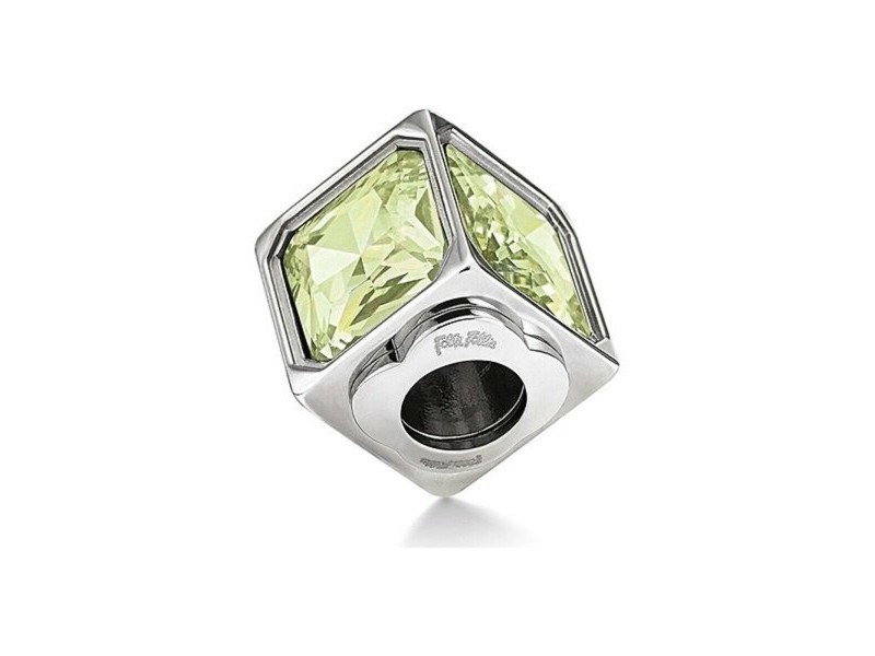 Дамска огърлица Folli Follie 3P16F008CE Зелен (1 cm)