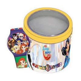 Бебешки часовник SUPER HERO GIRLS - TIN BOX ***SPECIAL PRICE*** (Ø 33 mm)