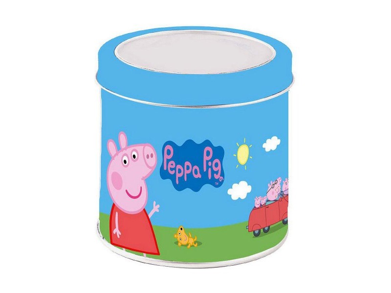 Бебешки часовник Peppa Pig 482625 - TIN BOX (Ø 32 mm)