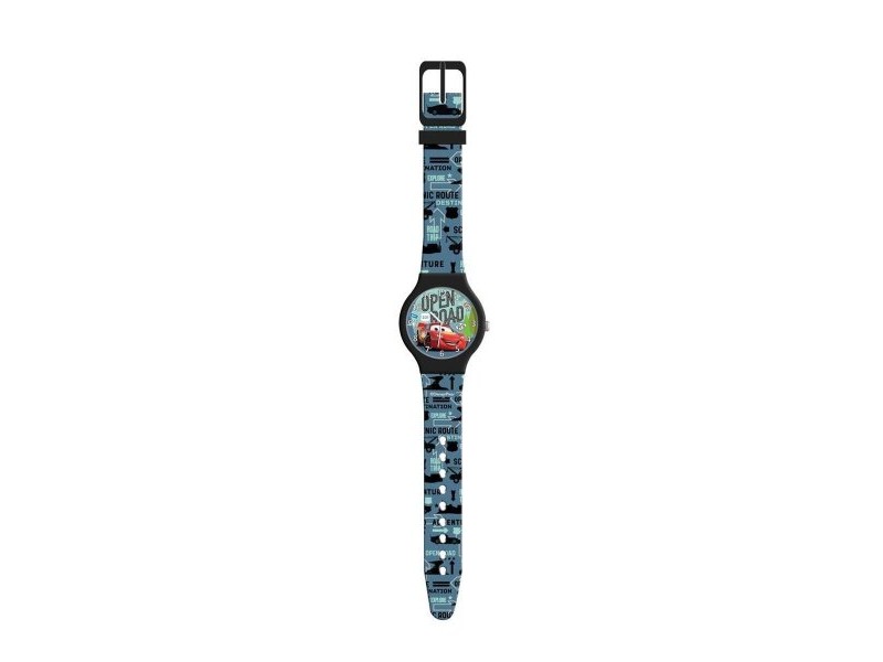 Бебешки часовник Cars CARS - TIN BOX (Ø 34 mm)