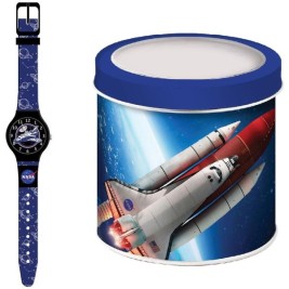 Бебешки часовник NASA NASA - TIN BOX (Ø 33 mm)