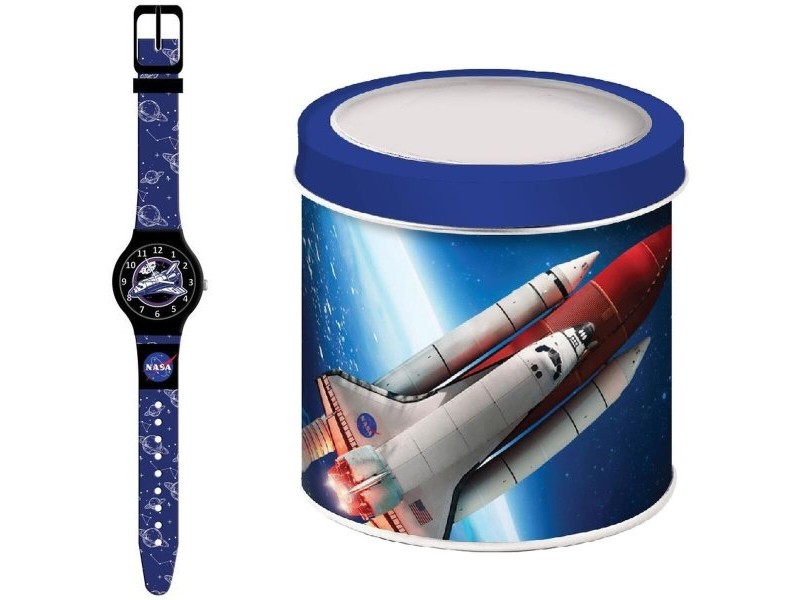 Бебешки часовник NASA NASA - TIN BOX (Ø 33 mm)