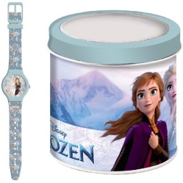 Бебешки часовник Frozen FROZEN 2 - TIN BOX Ø 33 mm