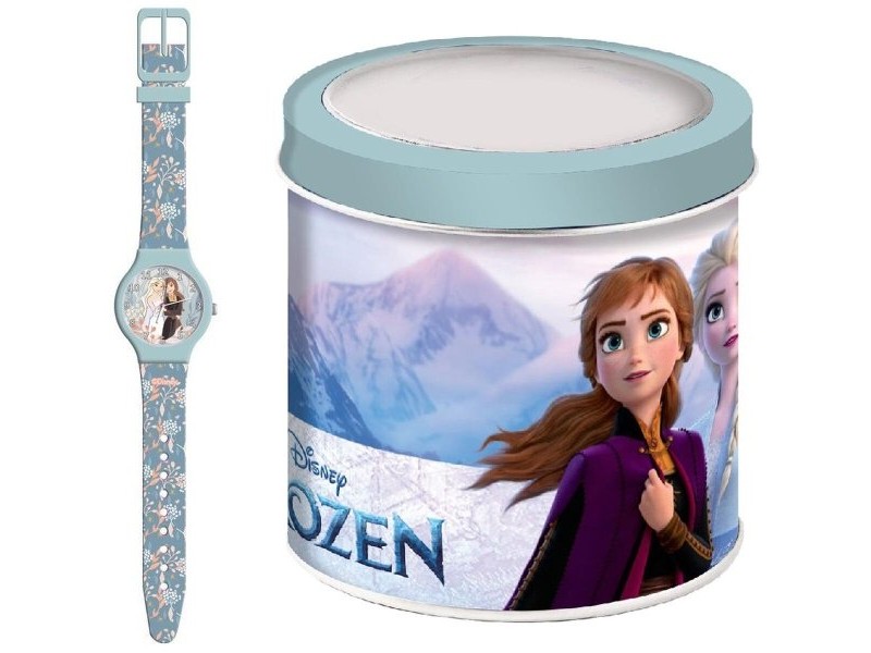 Бебешки часовник Frozen FROZEN 2 - TIN BOX Ø 33 mm