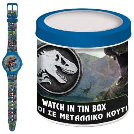 Бебешки часовник Jurassic Park 000570996 - TIN BOX (Ø 33 mm)