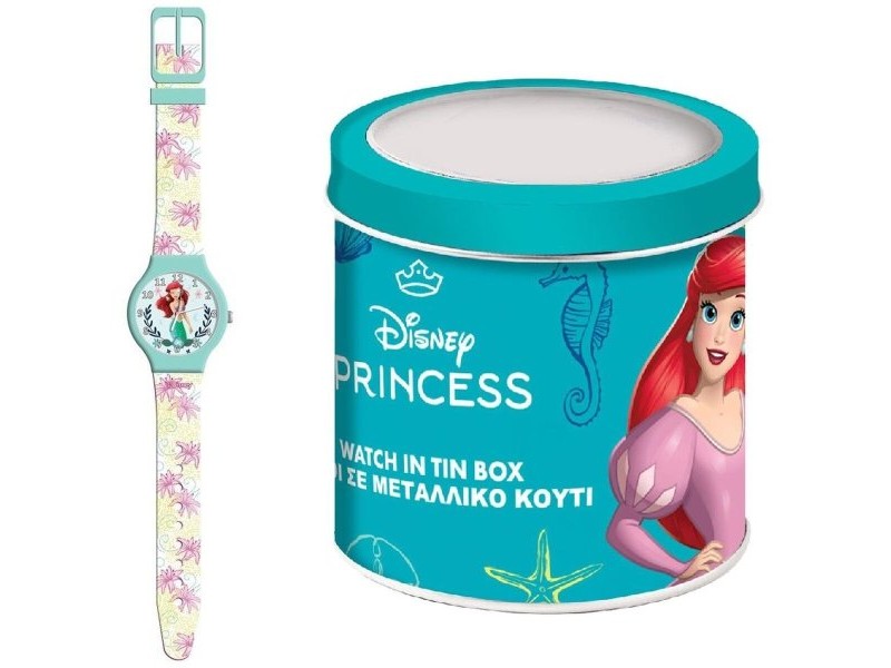 Бебешки часовник The Little Mermaid LITTLE MARMAID - TIN BOX Ø 33 mm