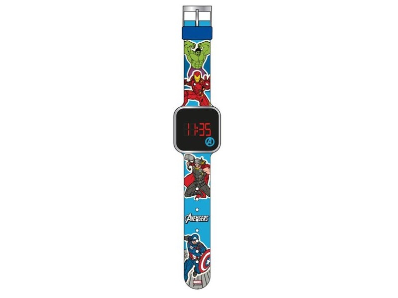 Бебешки часовник The Avengers AVENGERS - LED WATCH (Ø 33 mm)