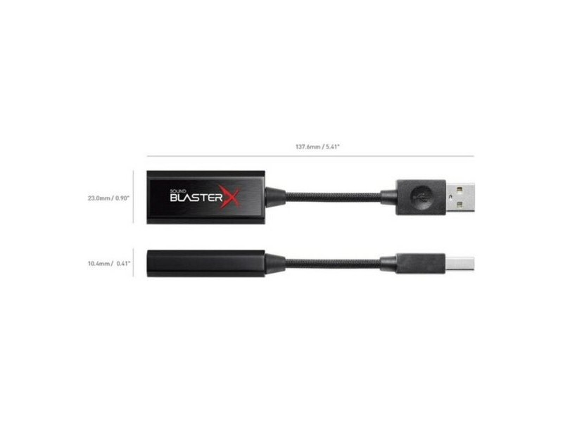 Външна звукова карта Plextor Sound BlasterX G1