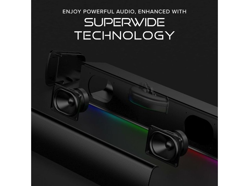 Безжична Soundbar система Creative Technology GS3 12 W Черен