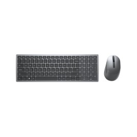 Клавиатура с мишка Dell KM7120W-GY-SPN Испанска Qwerty