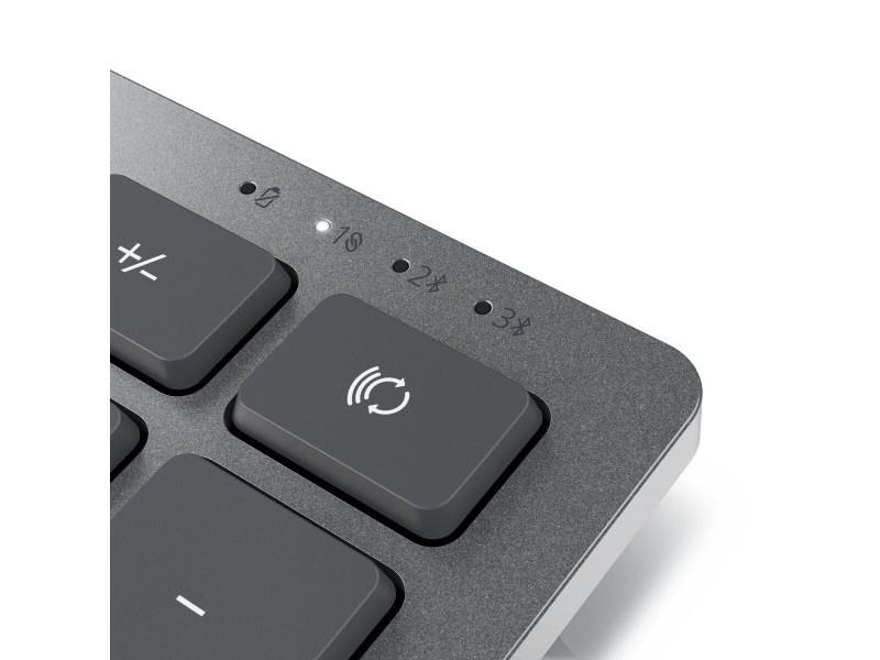 Клавиатура с мишка Dell KM7120W-GY-SPN Испанска Qwerty