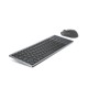 Клавиатура с мишка Dell KM7120W-GY-SPN Испанска Qwerty