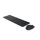 Клавиатура с мишка Dell KM5221WBKB-SPN Черен Испанска Qwerty