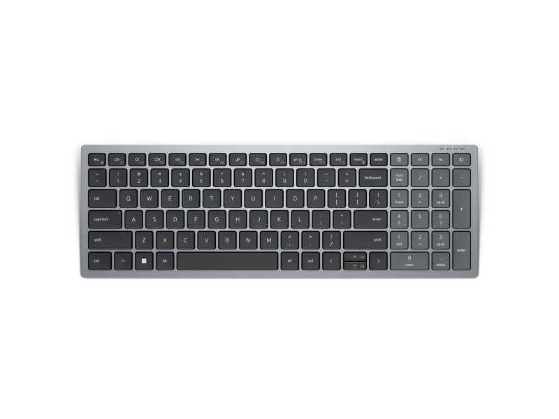 Клавиатура Dell KB740-GY-R-SPN Сив Испанска Qwerty