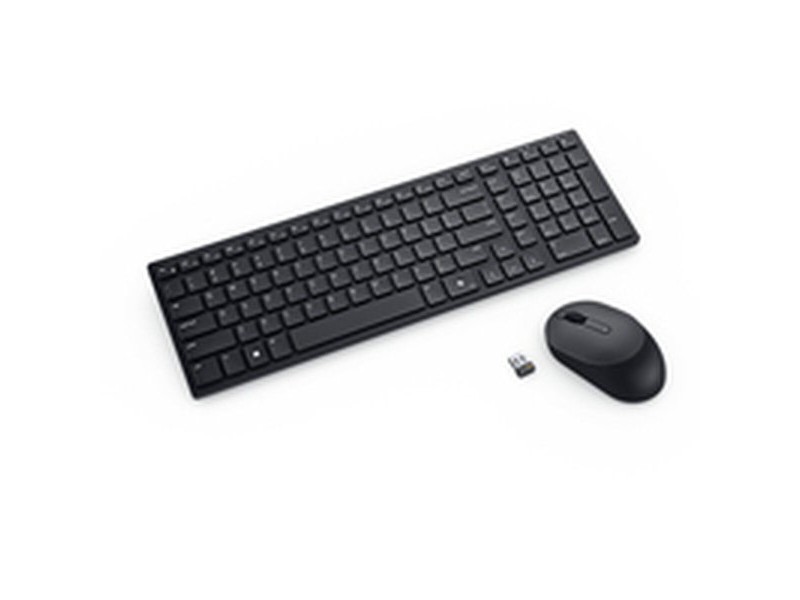 Клавиатура Dell KM555-BLK-SPN Черен Испанска Qwerty QWERTY